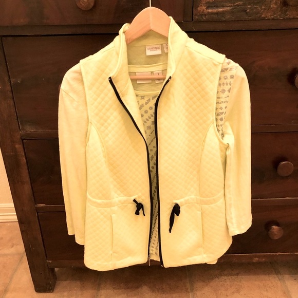 SET 2 PIECES SHIRT/VEST CHICO’S SM-M - Picture 3 of 15